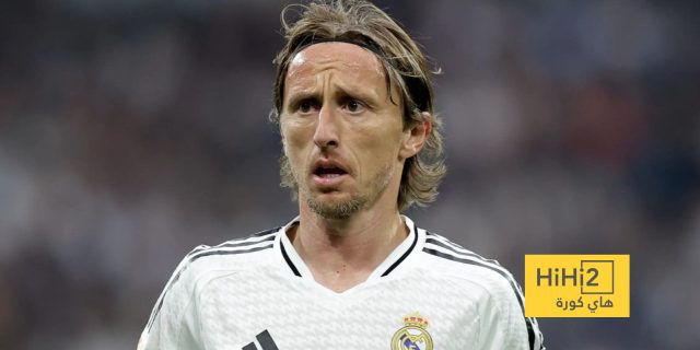مودريتش يكتب التاريخ في ديربي مدريد