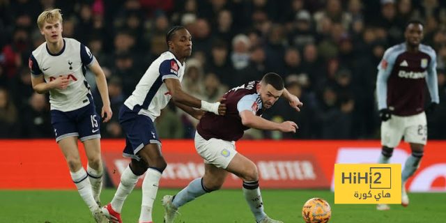 أستون فيلا يفوز على توتنهام في كأس الاتحاد الإنجليزي