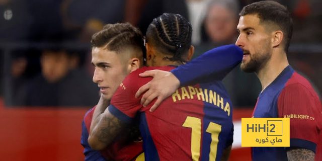 ترتيب الدوري الإسباني بعد فوز برشلونة على إشبيلية