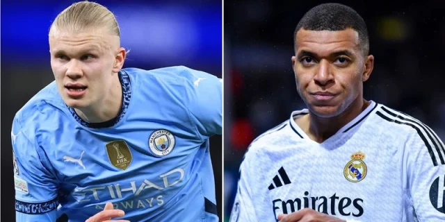 لاعب السيتي السابق يكشف الفارق بين مبابي وهالاند