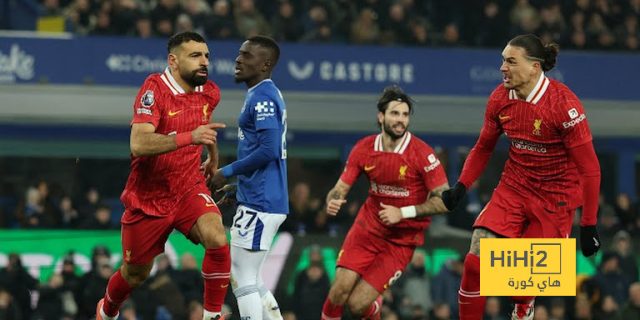 ترتيب الدوري الإنجليزي بعد تعادل ليفربول أمام إيفرتون