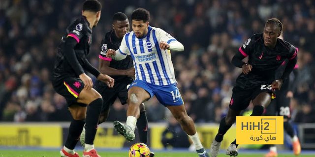 ترتيب الدوري الإنجليزي بعد سقوط تشيلسي أمام برايتون