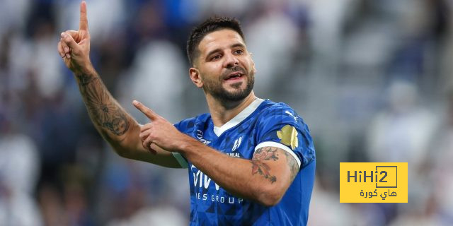 ميتروفيتش يغيب عن المشاركة مع الهلال أمام الوصل