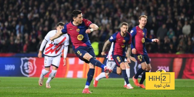 برشلونة يتقدم على رايو فاليكانو في الشوط الأول