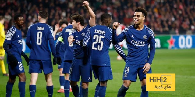تشكيلة باريس سان جيرمان للقاء بريست في دوري الأبطال