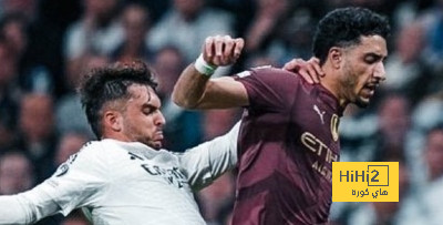 إحصائيات أسينسيو في الشوط الاول ضد مانشستر سيتي