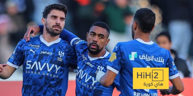 قائمة هدافي الهلال في الدوري قبل مواجهة الاتحاد