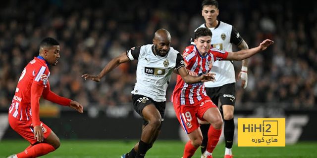 تقييم لاعبو أتلتيكو مدريد و فالنسيا في الشوط الأول