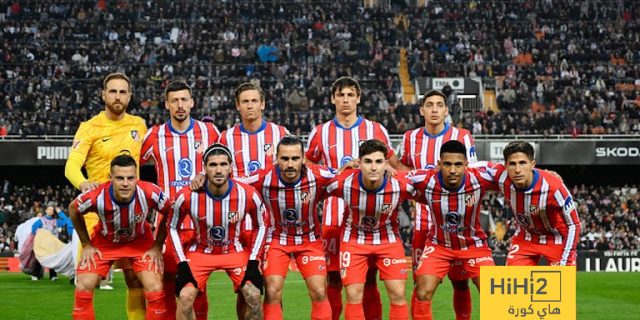تقييم لاعبو أتلتيكو مدريد و فالنسيا في الدوري الإسباني