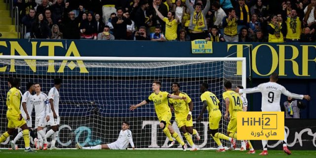 فياريال يفتتح التسجيل مبكراً أمام ريال مدريد