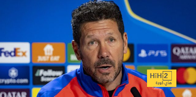 سيميوني: “إذا فاز برشلونة فسيكون اللقب في طريقه إليه”
