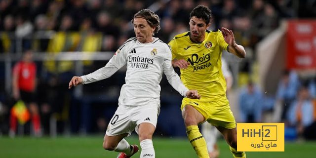 احصائيات مباراة ريال مدريد و فياريال في الدوري الإسباني