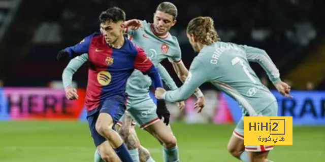 تقييم فريق أتليتكو مدريد في الشوط الأول أمام برشلونة