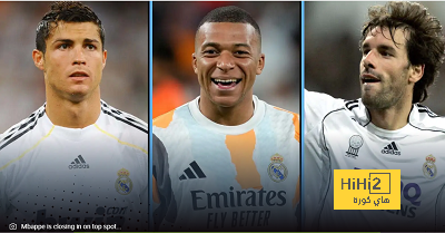أفضل هدافي ريال مدريد في الموسم الأول.. أين يقع مبابي؟