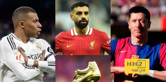 صراع الحذاء الذهبي .. ليفاندوفسكي ومبابي يضغطان على صلاح!