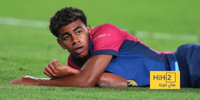 صورة: إصابة لامين جمال في مباراة أتلتيكو مدريد