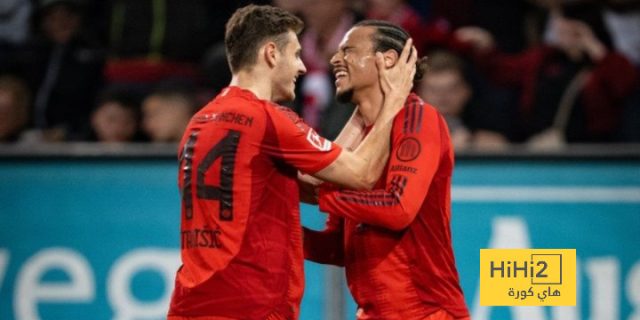 ترتيب الدوري الألماني بعد فوز بايرن ميونخ على أوغسبورغ