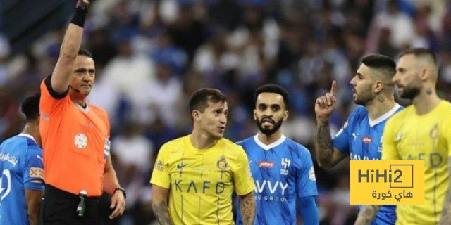 تقييم أداء حكم مباراة الهلال والنصر