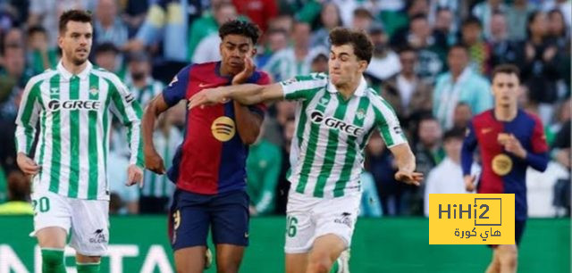 نتائج برشلونة و ريال بيتيس هذا الموسم