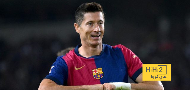ليفاندوفسكي يواصل التألق مع برشلونة هذا الموسم
