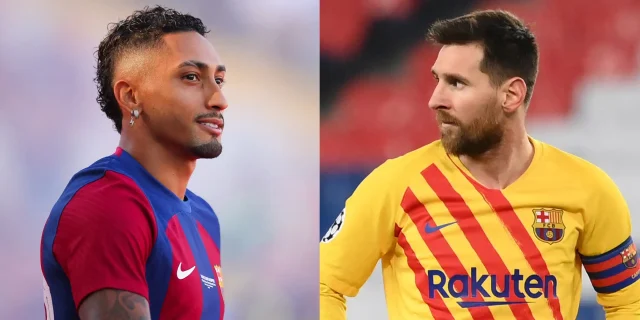 رافينيا يعادل رقم ميسي التاريخي في دوري الأبطال