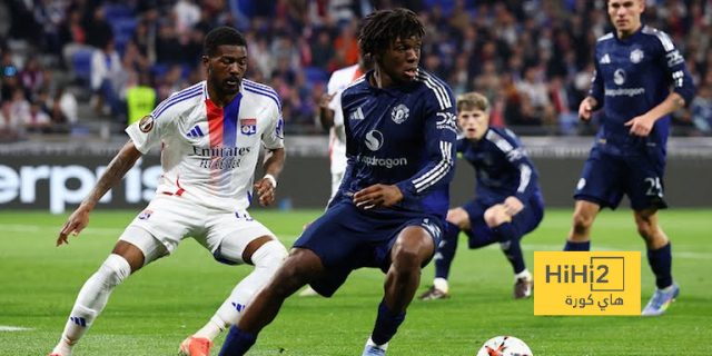 احصائيات مباراة مانشستر يونايتد و ليون في الدوري الأوروبي