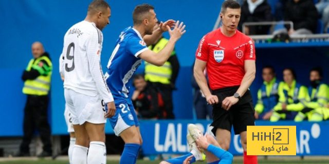 الأرقام تفضح التحكيم الاسباني في لقاء ريال مدريد أمام ألافيس
