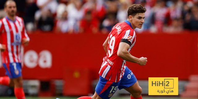 تشكيلة أتلتيكو مدريد الرسمية للقاء بلد الوليد