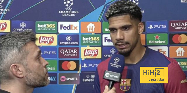 رونالد أراوخو: “أنا سعيد بالعودة إلى المستوى العالي مع برشلونة”