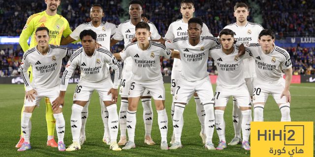 تقييم لاعبو ريال مدريد أمام خيتافي في الشوط الأول