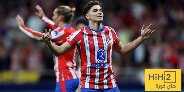 ألفاريز يسجل أفضل مواسمه التهديفية بقميص أتلتيكو مدريد