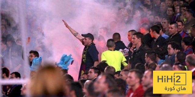 أجواء مشحونة … القبض على مشجع لنادي برشلونة قام بضرب آخر من مدريد