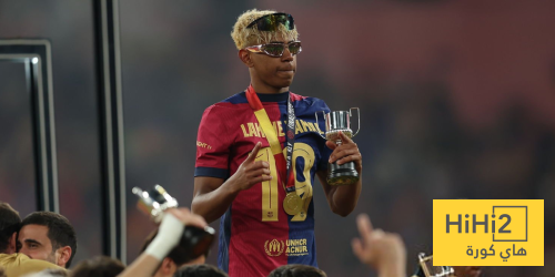 شاهد احتفال مميز ليامال بكأس ملك إسبانيا