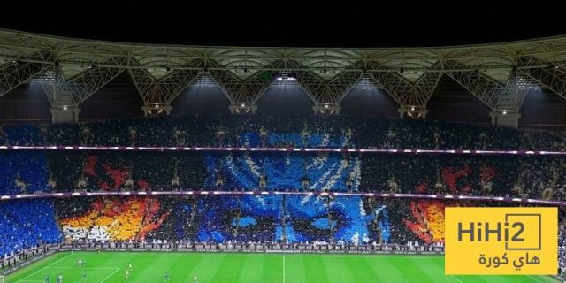 تيفو جماهير الهلال أمام غوانغجو “ضعيف!”