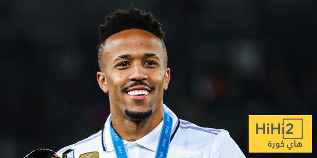 موعد عودة ميليتاو لتدريبات ريال مدريد الجماعية