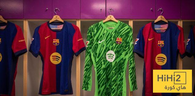 صور.. غرف ملابس برشلونة في ملعب بلد الوليد