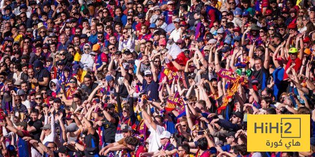 برشلونة يعلن عدد مشجعيه ضد إنتر ميلان.. دعم غير مسبوق