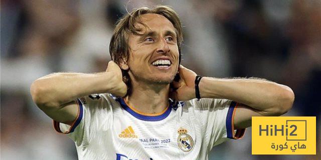 مودريتش واضح بشأن مستقبله مع ريال مدريد