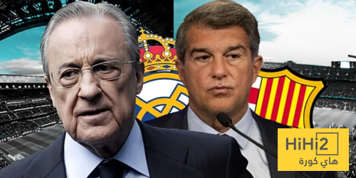 عائدات البث التليفزيوني لريال مدريد وبرشلونة في الموسم الماضي