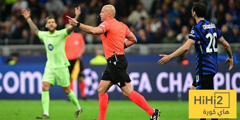 احصائيات الشوط الأول من مباراة برشلونة و الإنتر