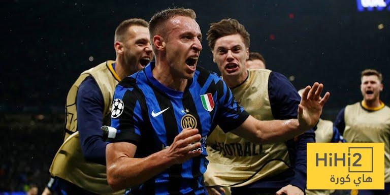 هدف الإنتر الثالث ضد برشلونة غير صحيح