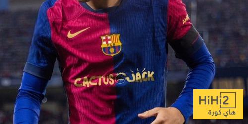 جنون على قميص برشلونة الجديد