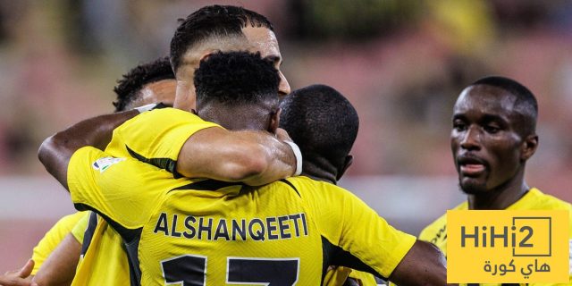 هدافو الاتحاد في الدوري هذا الموسم