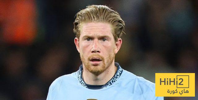 دي بروين يعرض نفسه على ريال مدريد