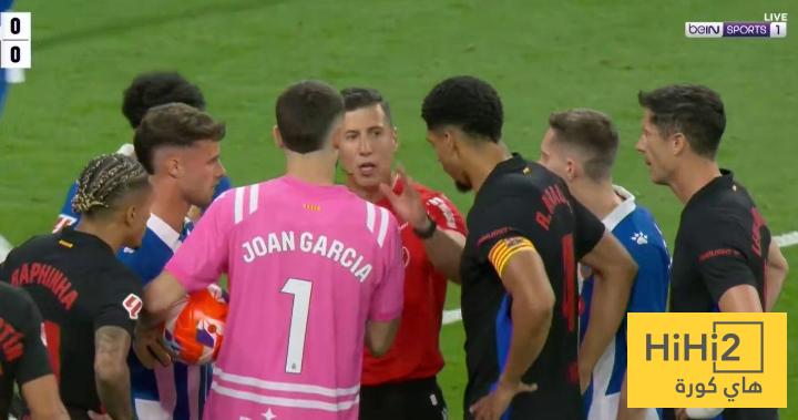 أفضل لاعب في الشوط الأول من برشلونة أمام إسبانيول