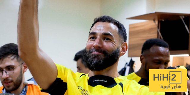 رسالة بنزيما بعد تتويج الاتحاد بدوري روشن