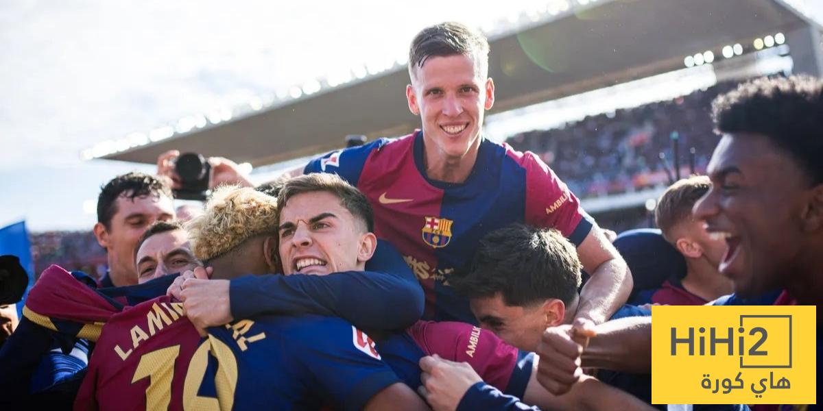 عدد الدقائق التي لعبها جميع لاعبي برشلونة في الليغا