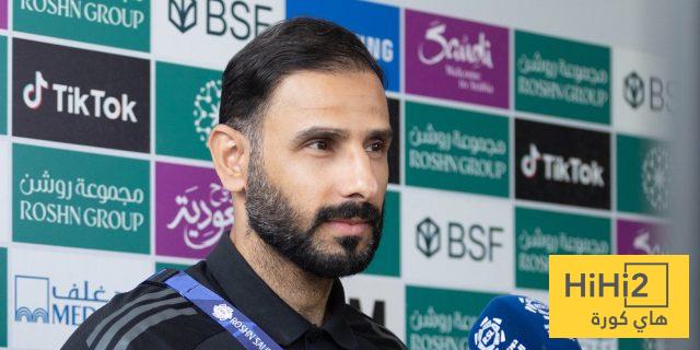 تعليق مدرب الاتفاق بعد التعادل مع ضمك