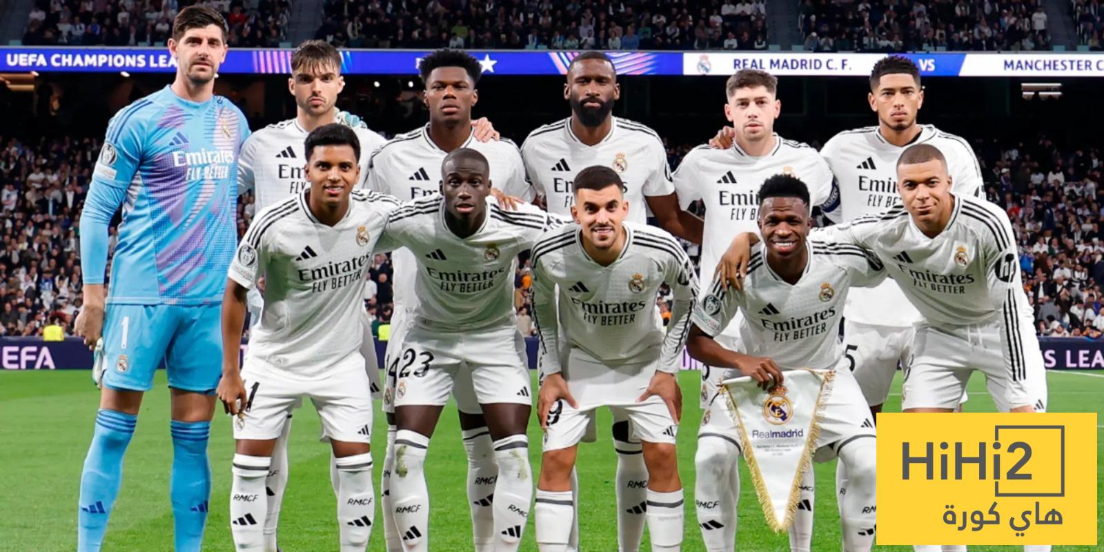 غيابات ريال مدريد عن كأس العالم للأندية حتى الان