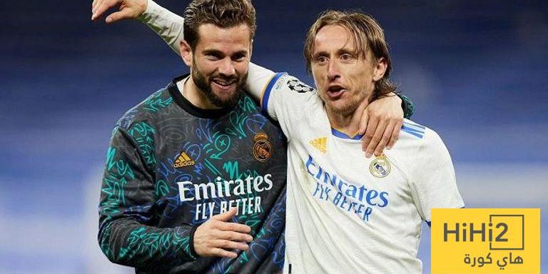 ناتشو يودع مودريتش بهذه الرسالة
